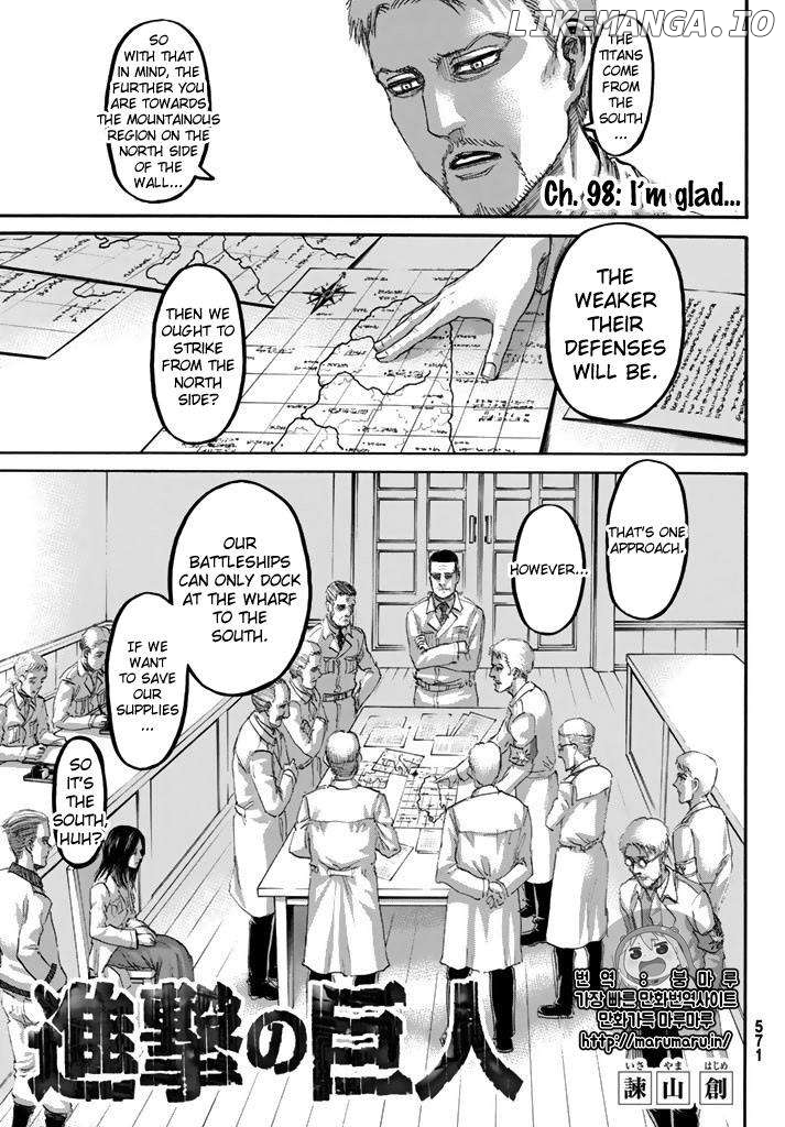 Shingeki no Kyojin, Chapter 98 image 01